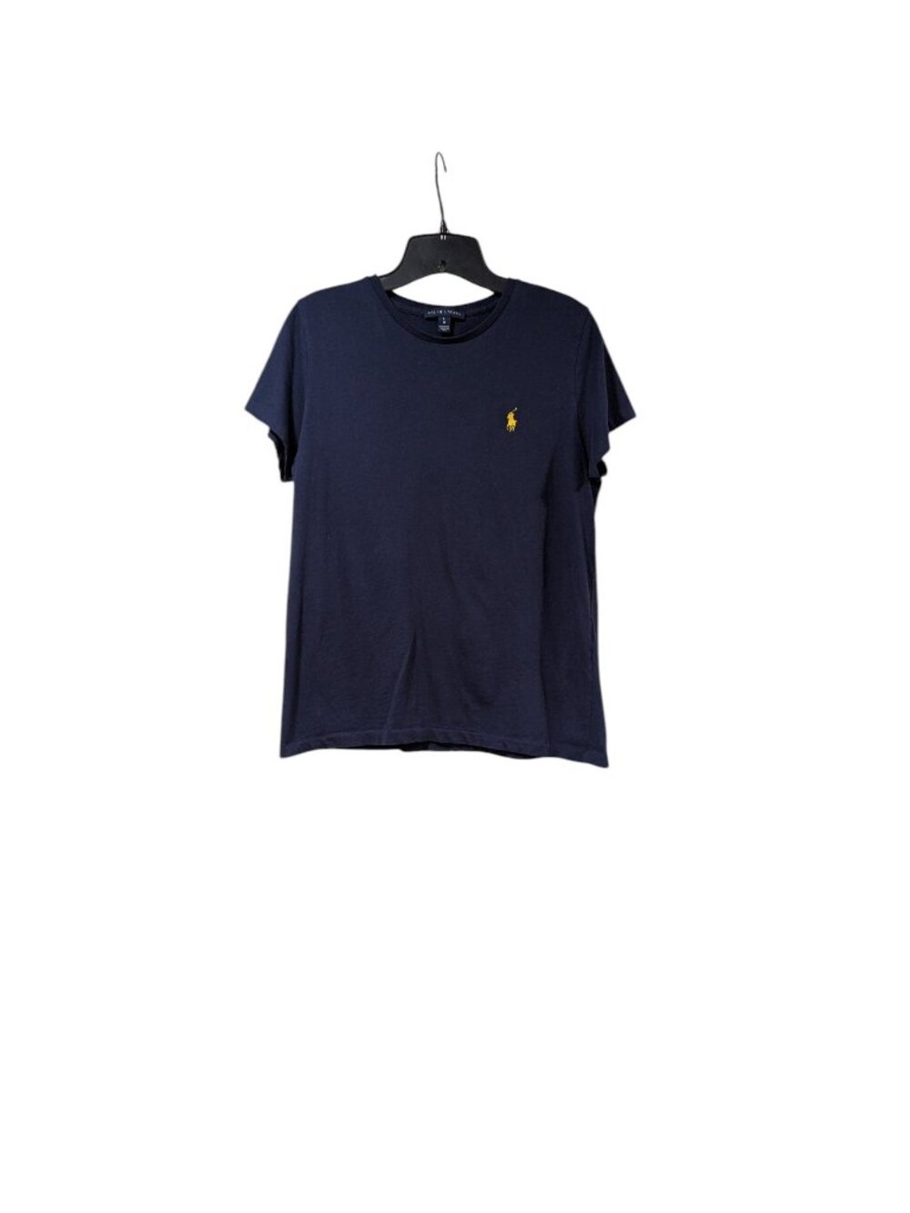 Ralph Lauren Youth Boy Navy Blue Cotton T-shirt Cozy Everyday Casual Sz L